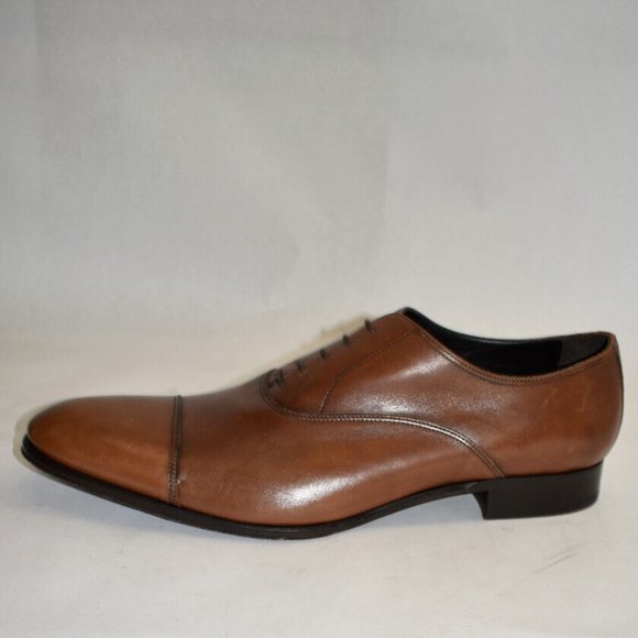New! To Boot New York Brandon II Cap Toe Oxford Brown Size 15 DD286